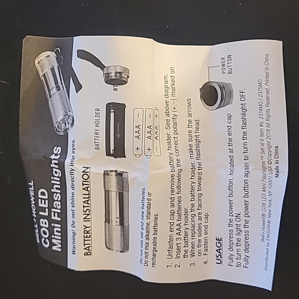 COB LED Mini Flashlight - Picture 6 of 6